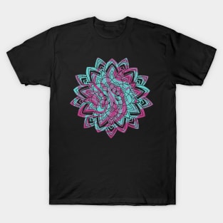 Flowers in Bloom- psychedelic T-Shirt